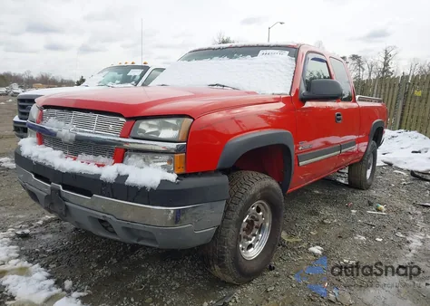 2003 Chevrolet Silverado 2500Hd Ls from USA, damaged, VIN 1GCHK291X3E182592